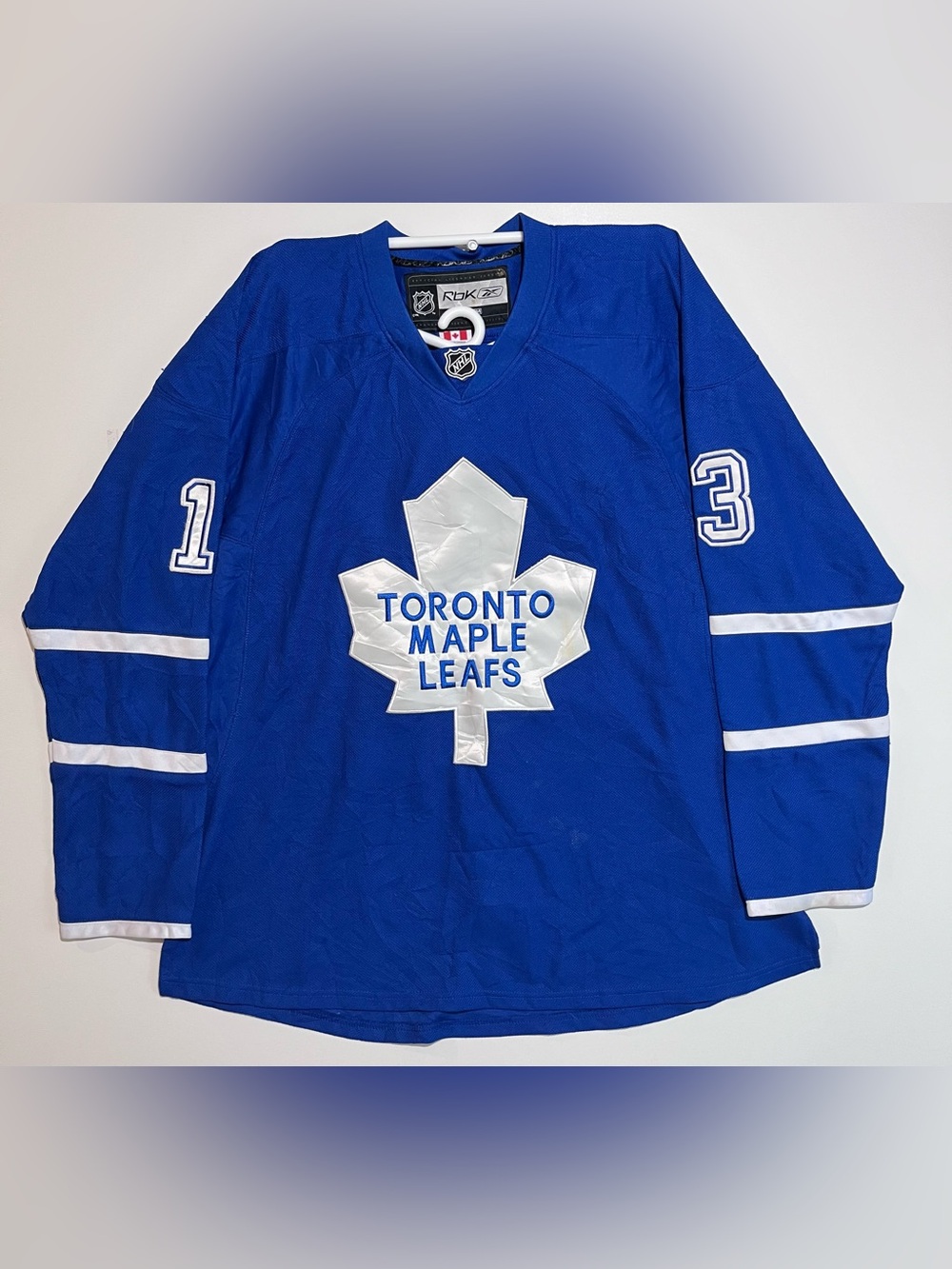 Reebok Toronto Maple Leafs Mats sundin #13 NHL Jersey Sz men’s 50